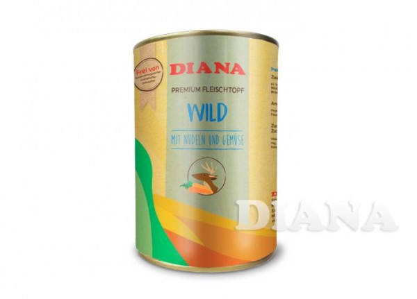 DIANA Fleischtopf Wild - Nudeln & Gemüse